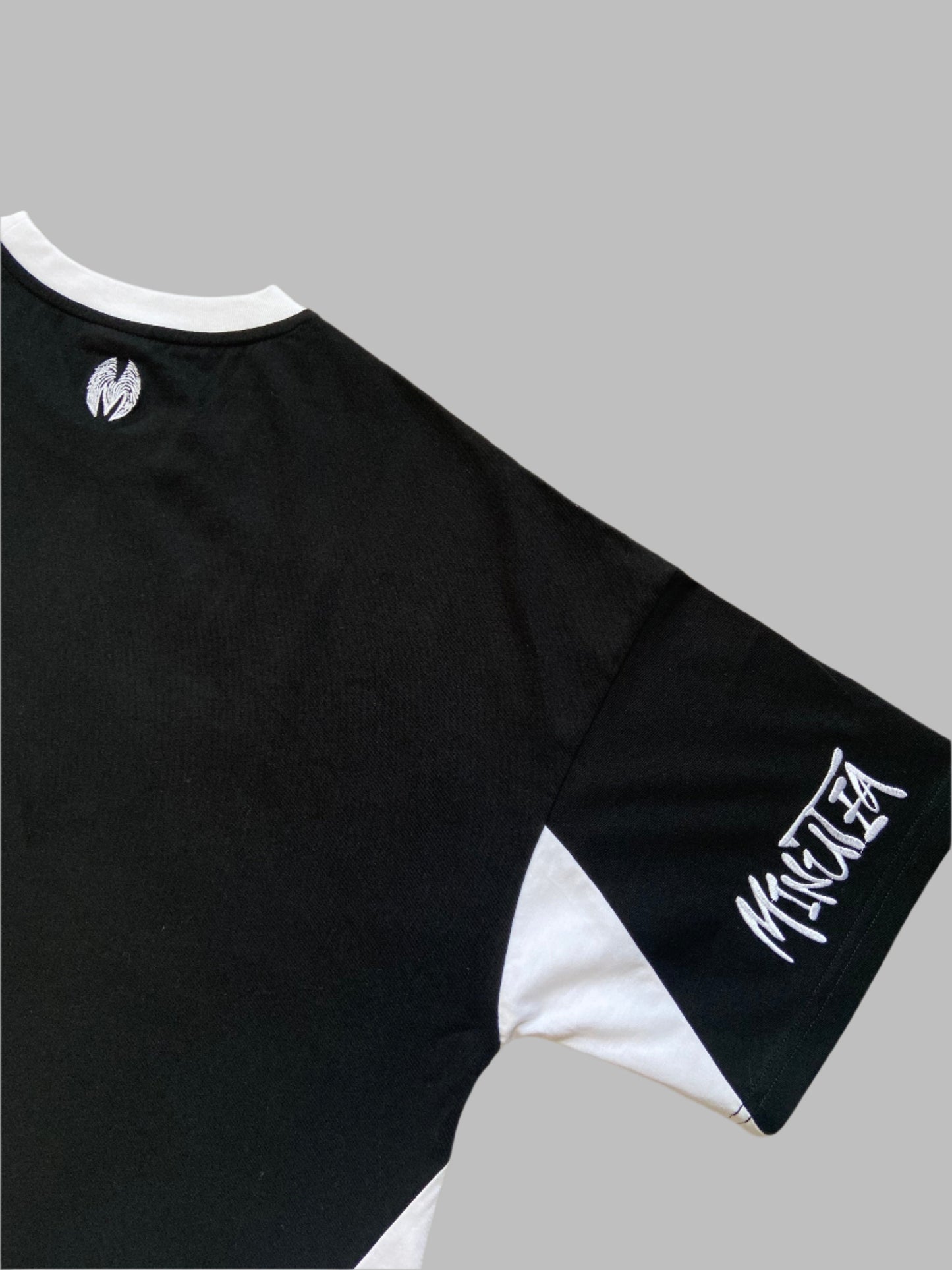 Jet Black & Pure White Minutia T-Shirt