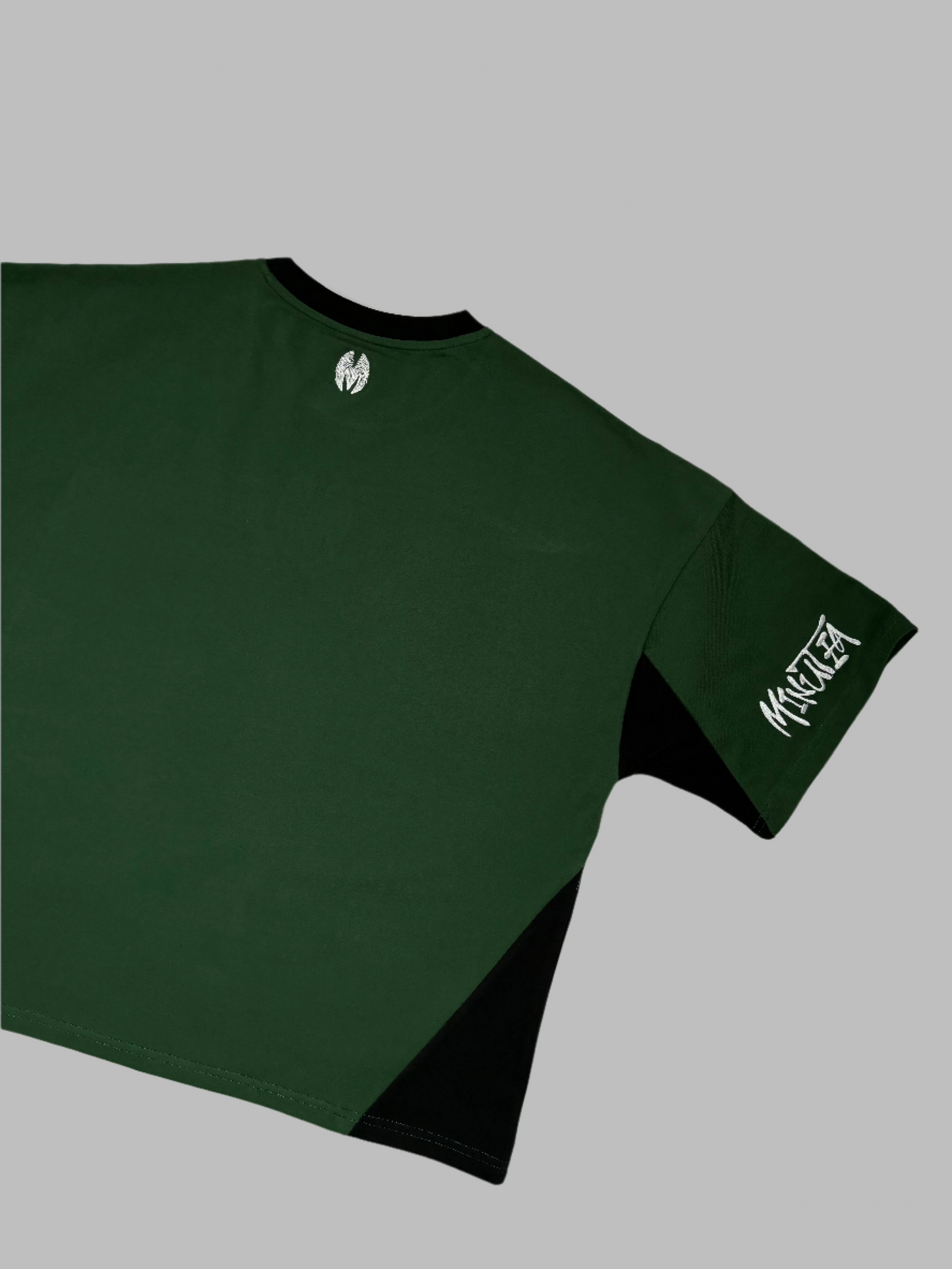 Forest Green & Black Minutia T-Shirt