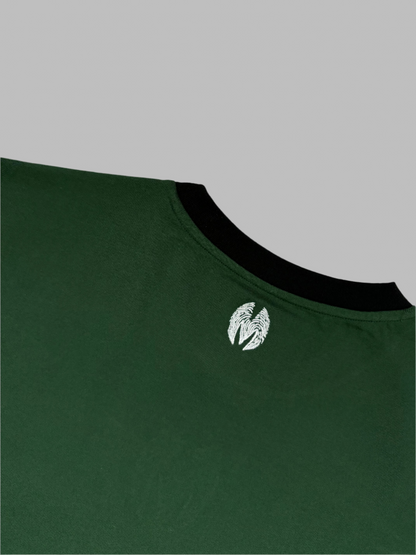 Forest Green & Black Minutia T-Shirt